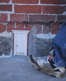Fairy Door outside Sweetwaters Cafe