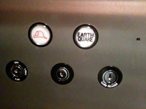 (c) Pithypants 2011 - Earthquake button