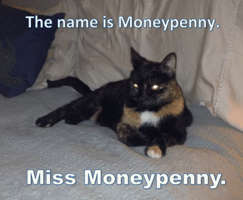 Miss Moneypenny  © 2013 pithypants